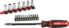ARES 51021 – 20-Piece Multipurpose 20pc Flexible Screwdriver Set 