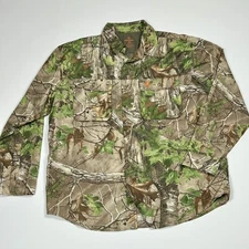 Game Winner Realtree Camo Hunting Shirt Men’s XL Long Sleeve Outdoor Apparel