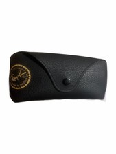 Ray-Ban Black Soft Eyeglass / Sunglasses Case Snap Closure Luxottica OEM