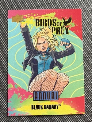 BLACK CANARY 2023-24 Upper Deck DC Annual Birds Of Prey BP-1