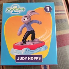 2025 McDonald’s Disney Zootopia 2 #1 Judy Hopps Happy Meal Toy 