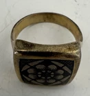 Estate Vintage USSR Kubachi 875 Silver Ring Size 6