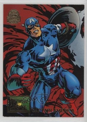 1994 Fleer Marvel Universe Series V Maximum Carnage Captain America #19 1i1p