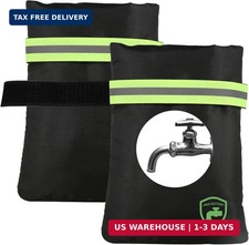 2Pack Outdoor Faucet Covers for Winter Freeze Protection, 8.5″x5.9″x1.9″ Thicker