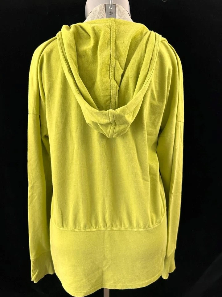 Mod O Doc hoodie size S long sleeve green pullover 2 pockets - Image 3 of 4