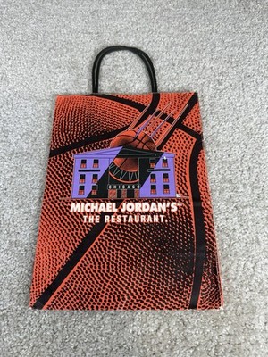 Vintage Michael Jordan s Restaurant Chicago Souvenir Bag   1990s Bulls Era