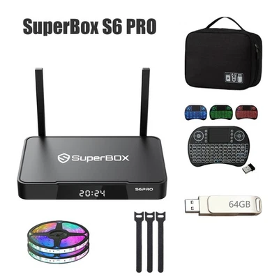 SUPERBOX S6 Pro Smart TV Box Android Box Multi-function Streaming Media Player