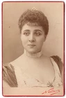 L'actrice Jeanne DARLAUD (1865 - 1914) by Nadar.