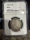 1909 S Barber Half Dollar Silver NGC VG 8