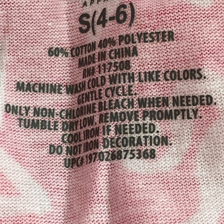 Pantalones Cortos Ropa Híbrida Mujer S (4-6) Rosa Blanco Barbie Estrellas Cintura Elástica Foto 4 de 4