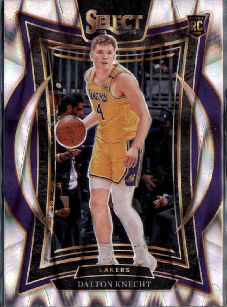 2024-25 Panini Select #91 Dalton Knecht Tectonic Prizm