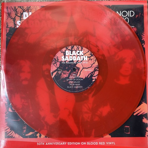 Black Sabbath The Paranoid Tour 1970 Vinyl Schallplatte - Bild 3 von 3