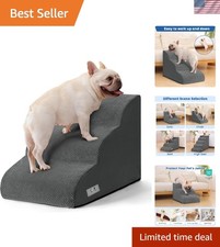 Dog Stairs for Small Dogs Cats,s Non-Slip Pet Ramp for Couch,15.7"H Pet S...