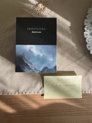 Finalmouse ULX Frostlord - Small - Limited, Sealed with Frostkey
