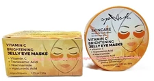 LASplash Cosmetics Vitamin C Brightening Jelly Eye Masks 40pcs 20 pairs SEALED