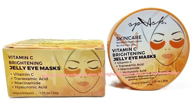 LASplash Cosmetics Vitamin C Brightening Jelly Eye Masks 40pcs 20 pairs SEALED