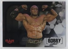 2020 Topps Chrome WWE Black Refractor 8/10 Bobby Lashley #13 oh5