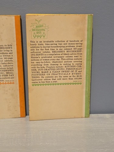 Hints from Heloise Vintage Box Set 3 PB Books Kitchen Housekeeping All Around - Picture 12 of 12