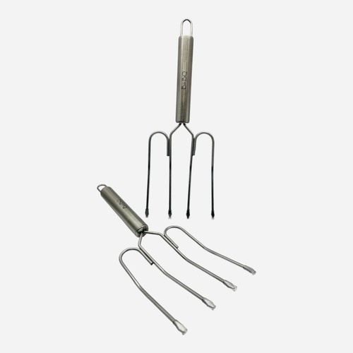 Stainless Steel BBQ Meat Claws Shredding Forks Grill Smoker Pulled Pork Tools - Picture 2 of 4