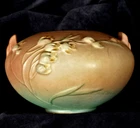 Roseville Pottery Ixia Pattern Vase Bowl 326 Art Deco