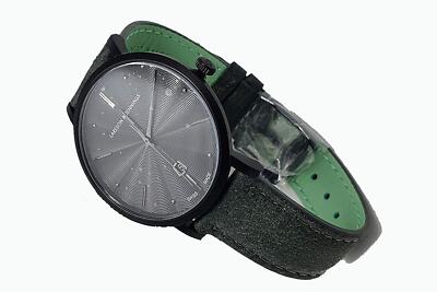 LARSSON & JENNINGS Grey Leather Analogue Watch 38MM