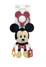 Disney Baby Mickey Mouse On The Go Activity Toy Kids Preferred Rattle Teether