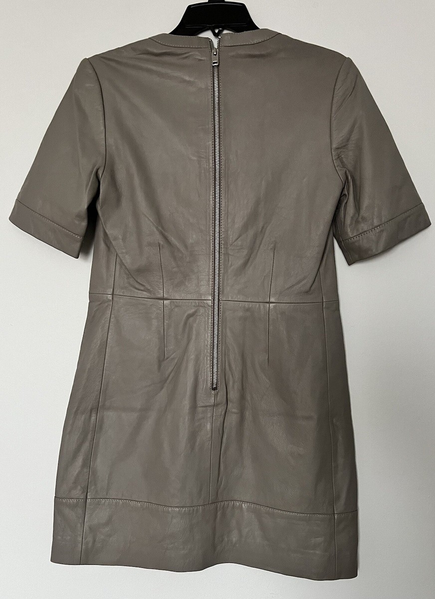 Walter Baker Leather Mini Dress, US6 | eBay