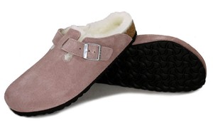 birkenstock boston fur