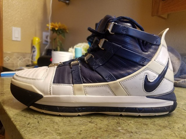 zoom lebron 3 midnight navy