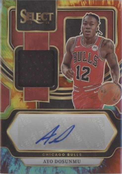 2023-24 Panini Select - Autographed Memorabilia Ayo Dosunmu #AM