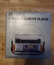 Portable Stereo Cassette Player GPX 3030 Box and manunal only.