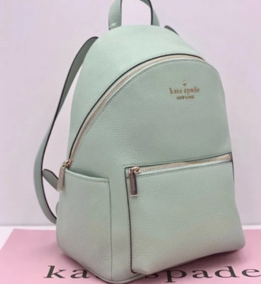 Kate Spade Leila Pebbled Leather Medium Dome Backpack - Seawater
