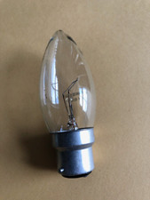 BC/B22 Bayonet Cap Clear Candle Light Bulbs Dimmable 60w x10