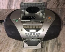 Sony CFD-S300 CD CD-R/RW AM/FM Cassette Player Recorder Boombox - Fully Tested 