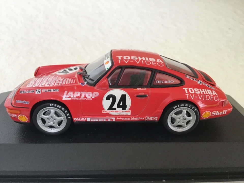 1/43  MINICHAMPS   PORSCHE 911 Carrera 2，1994, rare ，K tuning, mint,++  ! - Image 4 of 4