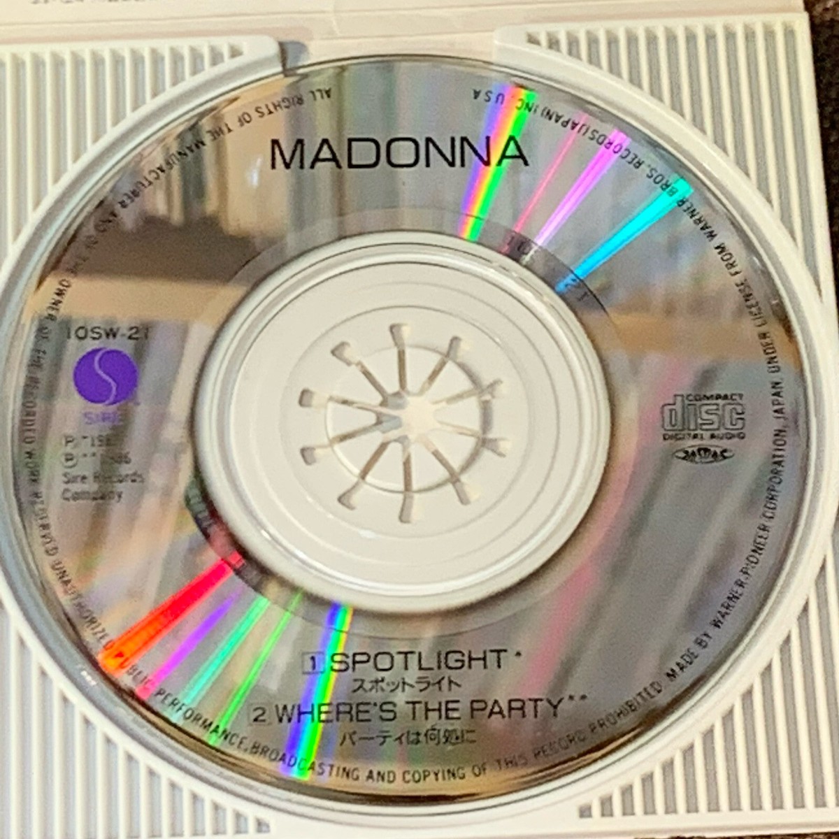 MADONNA Spotlight /Where's The JAPAN 3 MADONNA Spotlight /Where's The JAPAN 3