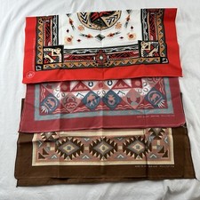 Lot Of 3 Vintage Wamcraft Southwestern Biker Bandana New Without Tags Variety