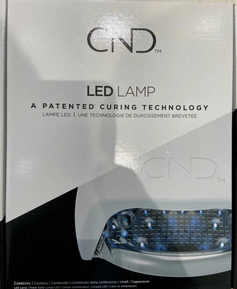 CND Professional LED Lamp Cures Shellac & Brisa Lamp For Curing Gel Nails - Image 1 of 3