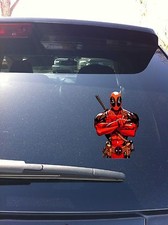30-62 Deadpool Bust Window vinyl sticker decal Marvel