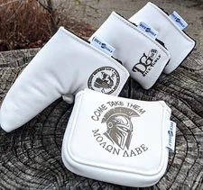 Custom Genuine Leather Putter Covers