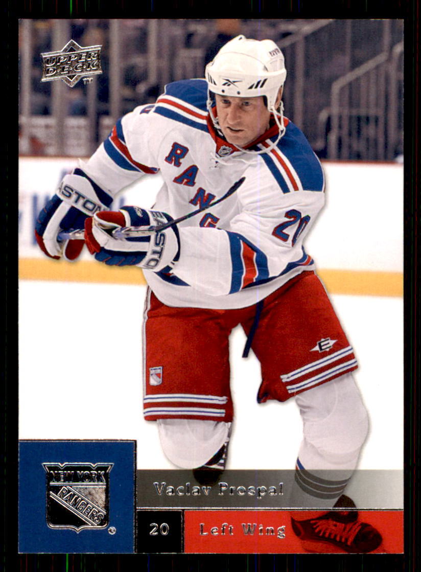 2009-10 Upper Deck #313 Vaclav Prospal New York Rangers