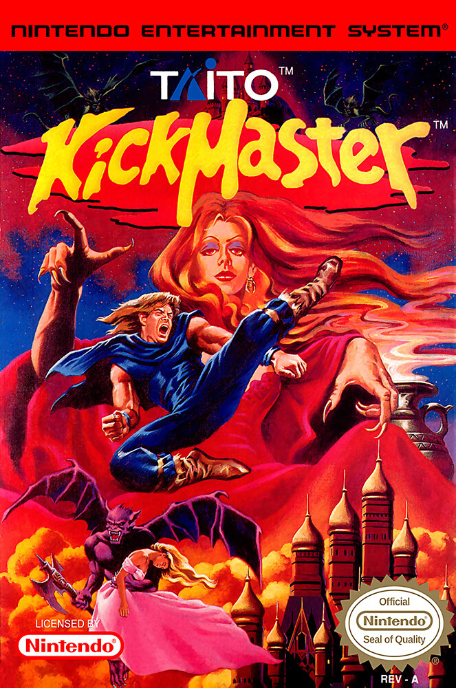 Kick Master NES BOX ART Premium POSTER MADE IN USA - NES150 | eBay