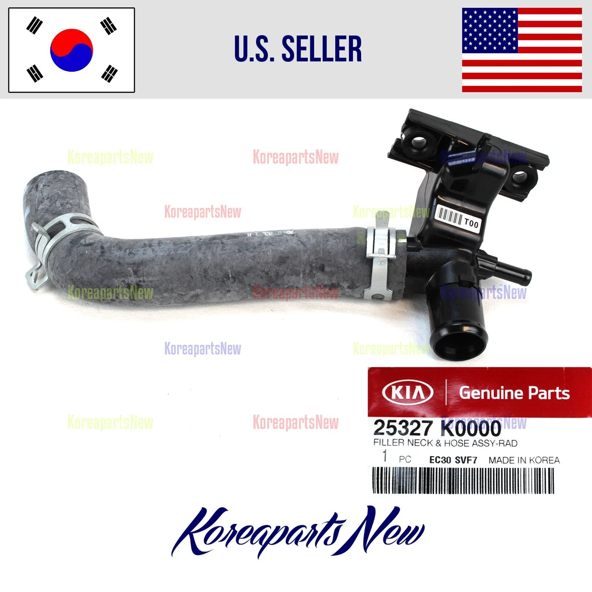 1.6L Engine Radiator Coolant Filler Neck 25327K0000 ⭐OEM⭐ Kia 