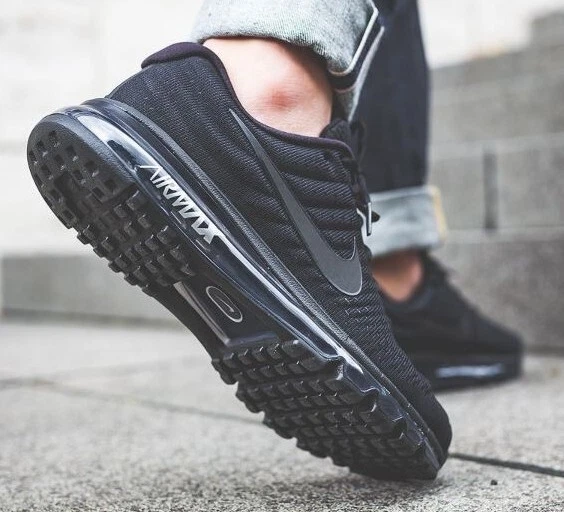 Black Nike Air Shoes.