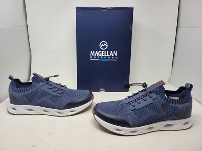 New Men's Blue Magellan Outdoors Mesh Boat Performance Fish Shoe #175564 Size 12