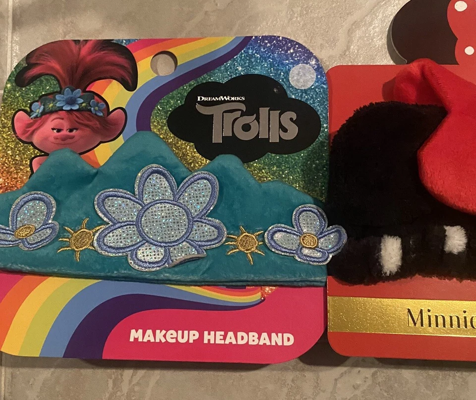 dreamworks trolls And Disney Mickey makeup headband - Image 2 of 3
