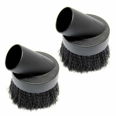2 Dust Brush Tools for Mighty Mite Vacuum Cleaner 1.25'' Friction Fit Fitting