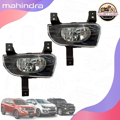 OEM FRONT LH & RH FOG LIGHT LAMP ASSEMBLY FOR MAHINDRA SCORPIO 2.0L 2006-2015