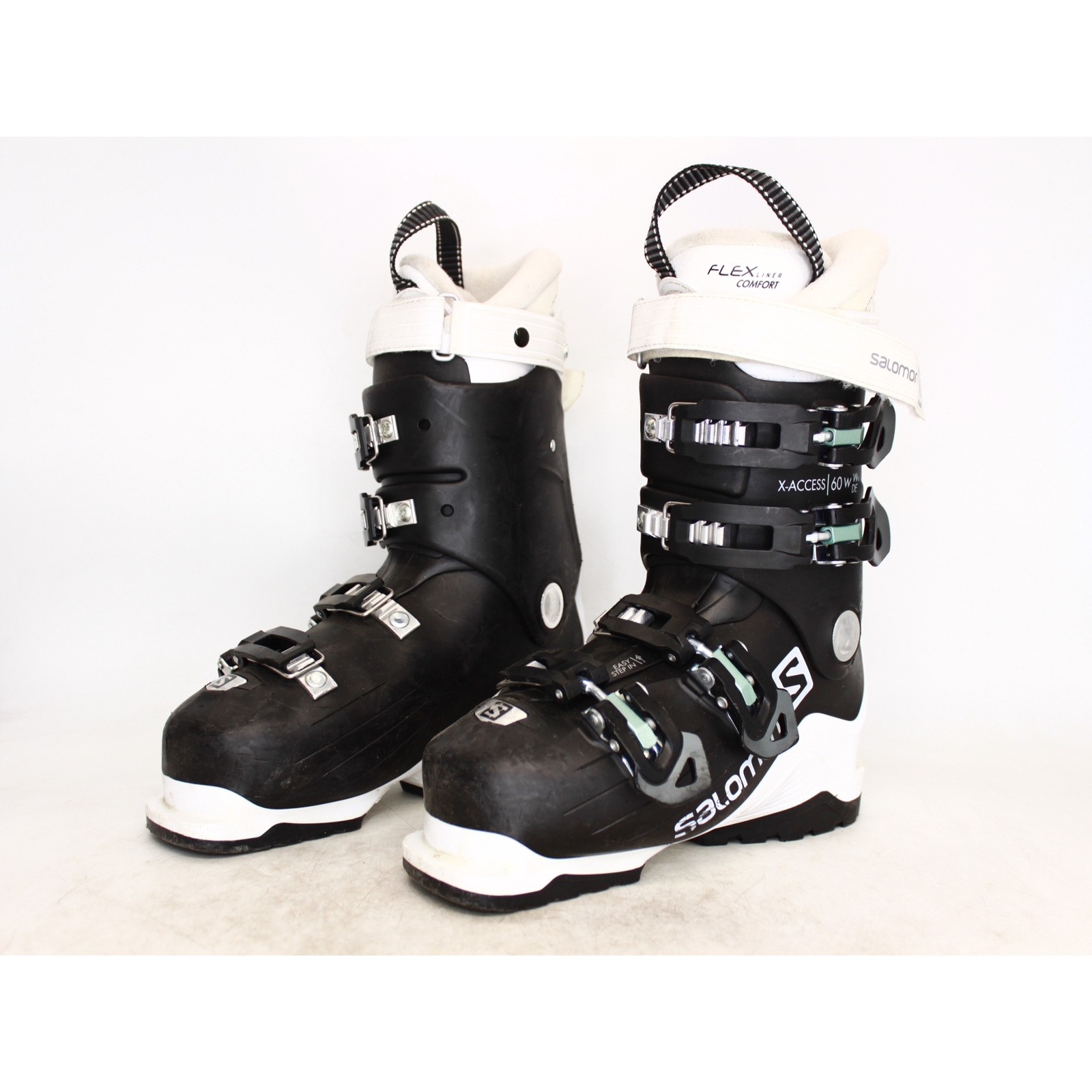 Scarponi da sci donna Salomon X Access larghi 60 W taglia 6 Mondo 23 usati