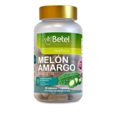 Premium Melon Amargo (Bitter Melon) Capsules - Healthy Glucose - 1500 Mg / Serv